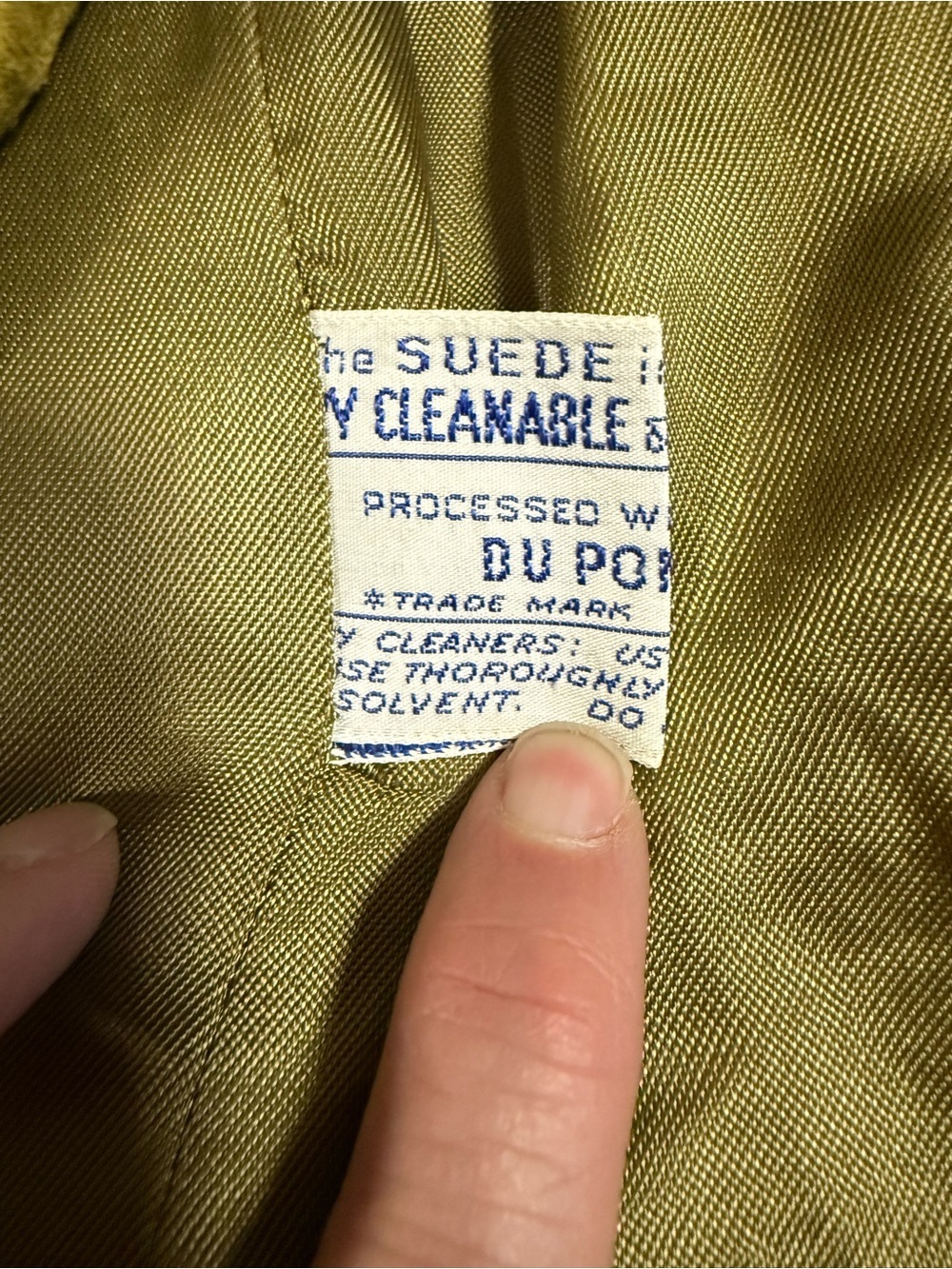 Vintage Suede Blazer Jacket - Picture 6 of 7